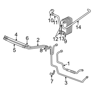 Dodge OE - Cooling - Trans Oil Cooler (2500 / 3500 5.9L)