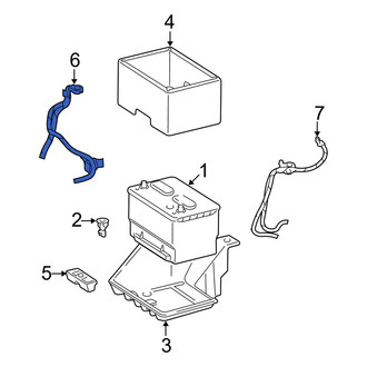 Dodge OE - Battery Cable