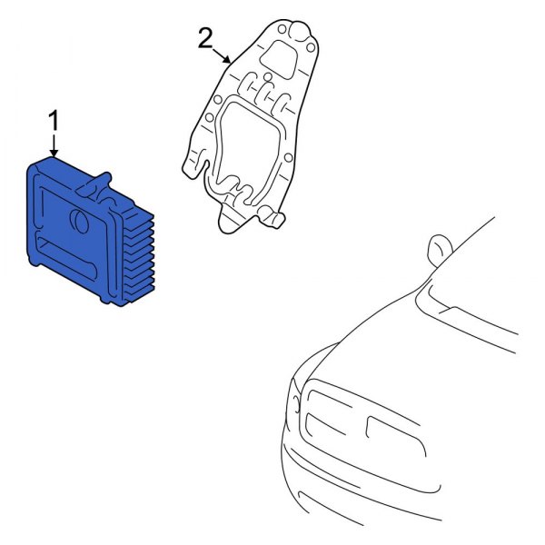 Dodge OE R5137543AC Engine Control Module (ECM)