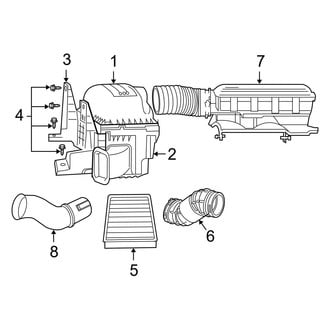 Dodge OE - Engine - Air Intake (5.7L)