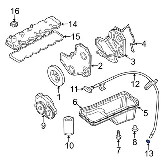 Dodge OE - Engine Oil Dipstick Tube O-Ring