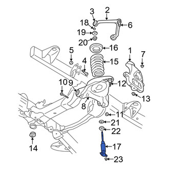 Dodge OE - Front Suspension Shock Absorber