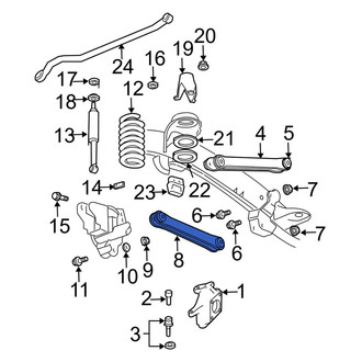 Dodge OE - Front Lower Suspension Control Arm