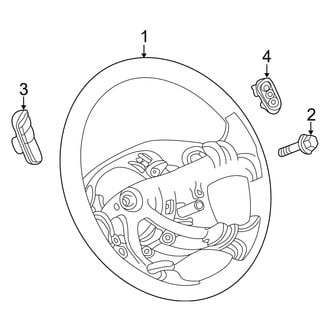 Dodge OE - Steering Wheel & Trim (2500 / 3500)
