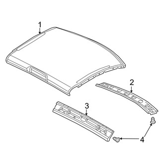 Dodge OE - Cab - Roof & Components (Regular Cab), (2500 / 3500 Regular Cab)