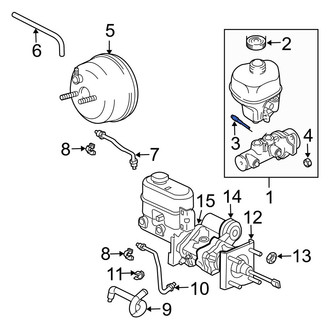 Dodge OE - Brake Master Cylinder Reservoir Screw