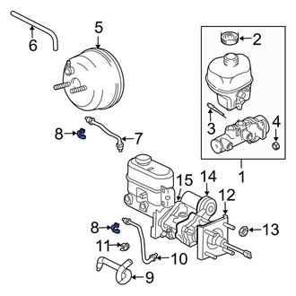 Dodge OE - Brake Hydraulic Hose Lock Clip