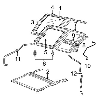 Dodge OE - Cab - Sunroof (Quad Cab)