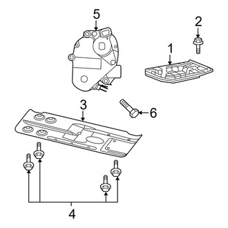 Dodge OE - Console - Shifter Trim (Transmissionfer Case, Model 273)
