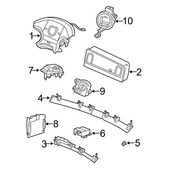 Dodge OE - Restraint Systems - Air Bag Components (2500 / 3500)