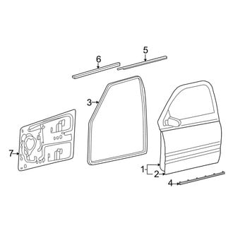 Dodge OE - Front Door - Door & Components (Quad Cab)