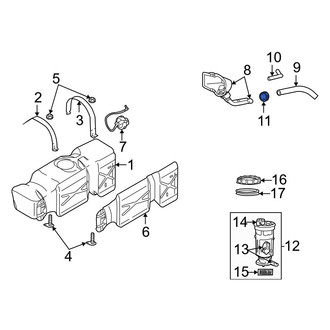 Dodge OE - Fuel Filler Hose Clamp