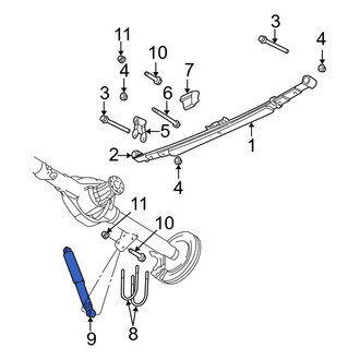 Dodge OE - Rear Suspension Shock Absorber