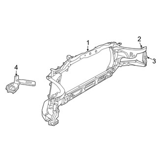 Dodge OE - Radiator Support