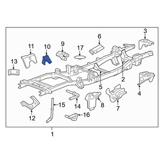 Dodge OE - Fuel Tank Bracket