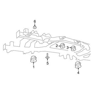 Dodge OE - Frame & Components (Body Mounting)