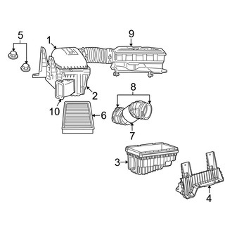 Dodge OE - Engine - Air Intake (2500 5.7L)