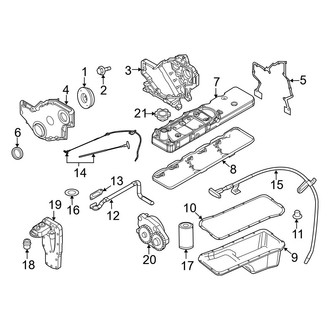Dodge OE - Engine Parts (2500 Regular Cab / Crew Cab 6.7L)