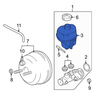 Dodge OE - Brake Master Cylinder Reservoir