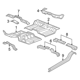 Dodge OE - Cab - Floor