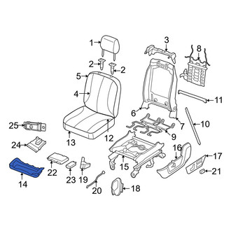 Dodge OE - Front Seat Frame