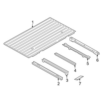 Dodge OE - Pick Up Box - Floor