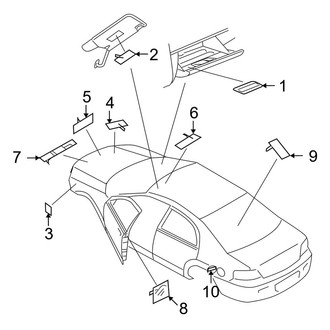 Dodge OE - Information Labels - Labels