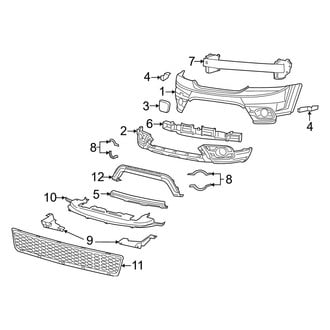 Dodge OE - Front Bumper - Bumper & Components (Crossroad)