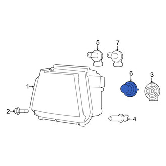 Dodge OE - Rear Turn Signal Light Bulb