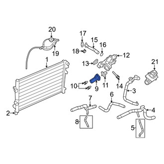 Dodge OE - Upper Engine Coolant Thermostat Housing