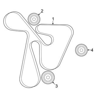 Dodge OE - Cooling - Belts & Pulleys (Express)