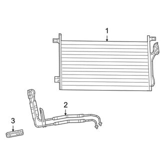 Dodge OE - Cooling - Trans Oil Cooler (2.4L)