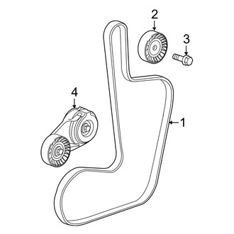 Dodge OE - Cooling - Belts & Pulleys (Crew / Lux / Mainstreet / R/T Flex)