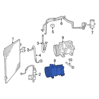 Dodge OE - A/C Compressor