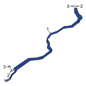 Dodge OE - A/C Refrigerant Suction Hose