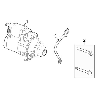 Dodge OE - Electrical - Starter (AVP / SE / SXT 2.4L)
