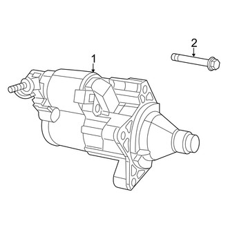Dodge OE - Electrical - Starter (Crossroad / R/T / SE / SXT Flex)