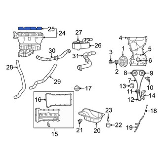 Dodge OE - Fuel Injection Plenum Gasket