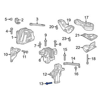 Dodge OE - Automatic Transmission Mount Bolt