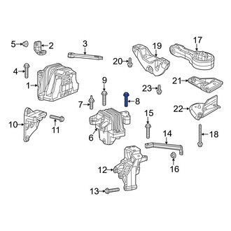 Dodge OE - Automatic Transmission Mount Bolt