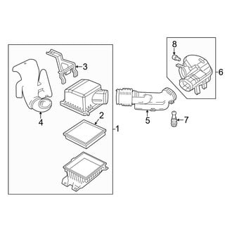 Dodge OE - Engine - Air Inlet (Flex)