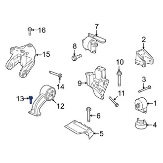 Dodge OE - Engine Mount Bolt