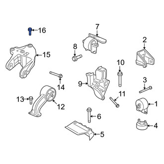 Dodge OE - Automatic Transmission Mount Bolt