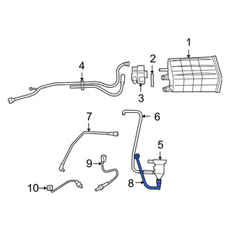 Dodge OE - Evaporative Emissions System Lines