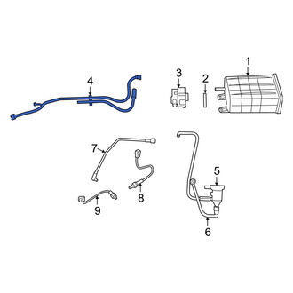Dodge OE - Evaporative Emissions System Lines