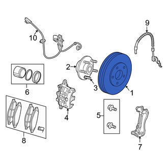 Dodge OE - Front Disc Brake Rotor
