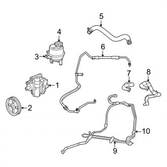 2010 Dodge Journey Steering Parts | Columns, Racks, Pumps — CARiD.com