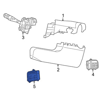Dodge OE - Steering Wheel Radio Controls