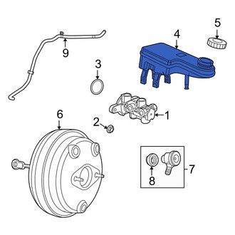 Dodge OE - Brake Master Cylinder Reservoir