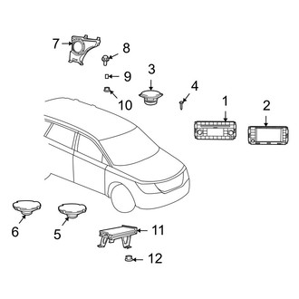 Dodge OE - Instrument Panel - Sound System